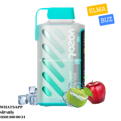 Vozol Gear Power 20000 PUFF Double Apple ice