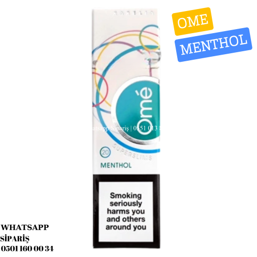 Ome Menthol Süperslim x10 Paket Sigara