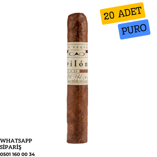 CAO Pilon Robusto 20'li Puro Kutu CAO Pilon Robusto 20'li Puro Kutu