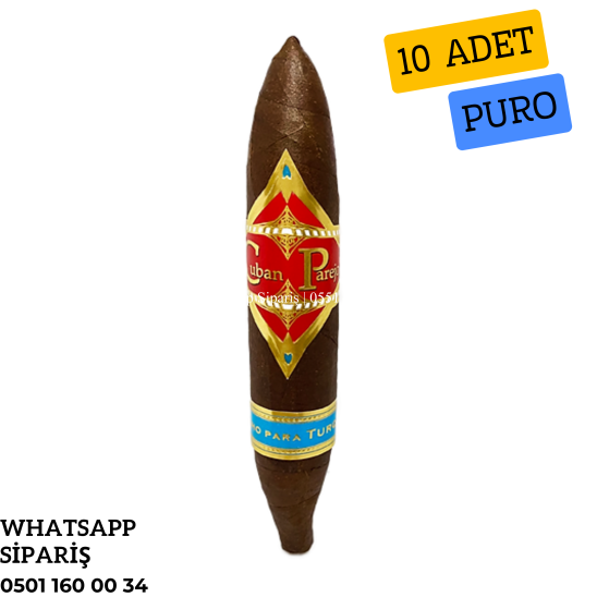 Cuban Parejo Habano Oscuro No7 - 5'li Puro Paket