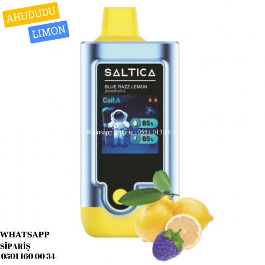 Saltica 20000 PUFF Blue Razz Lemon
