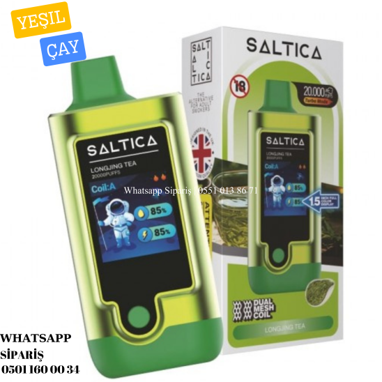 Saltica 20000 PUFF Longjıng Tea