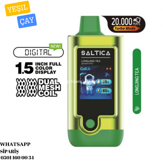 Saltica 20000 PUFF Longjıng Tea