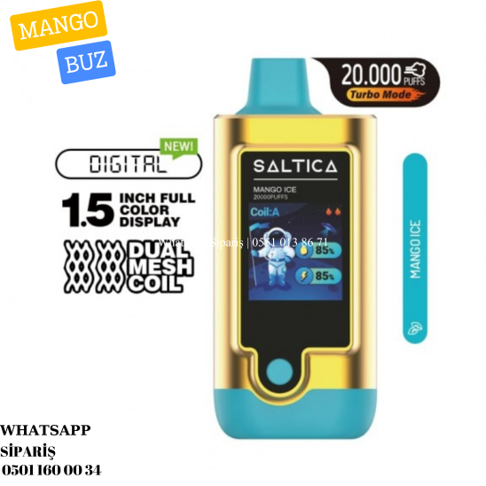 Saltica 20000 PUFF Mango Ice