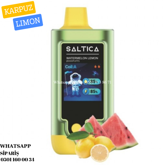 Saltica 20000 PUFF Watermelon Lemon