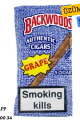 Backwoods Grape (Üzümlü) Islak Puro x8 Paket