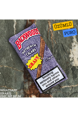 Backwoods Grape (Üzümlü) Islak Puro x8 Paket