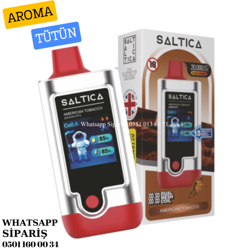 Saltica 20000 PUFF American Tobacco