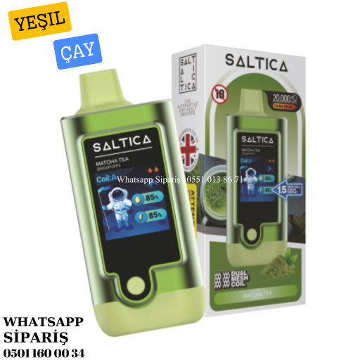 Saltica 20000 PUFF Matcha Tea