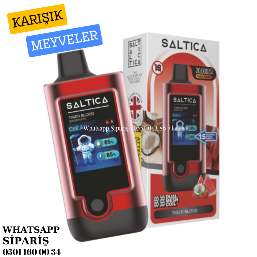 Saltica 20000 PUFF Tiger Blood