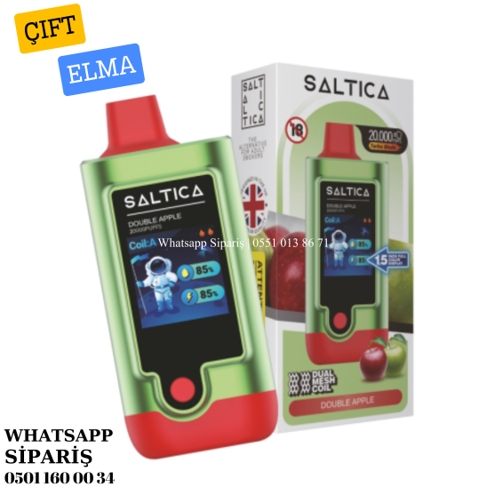 Saltica 20000 PUFF Double Apple