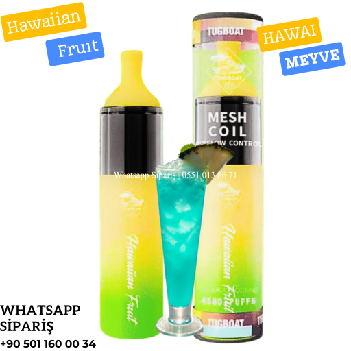 Hawaiian Fruıt Tek Kullanımlık 4500 Puffs