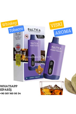 Saltica Dijital 10000 PUFF Whiskey Tobacco