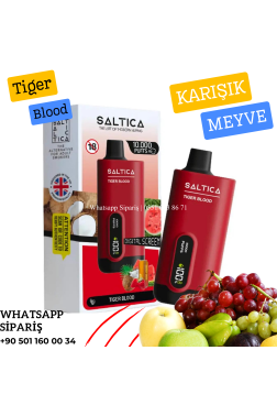 Saltica Dijital 10000 PUFF Tiger Blood
