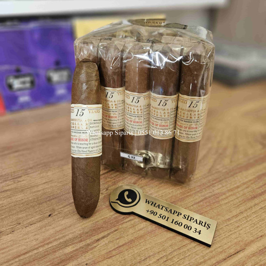 Gurkha Cellar Reserve 15 Year Solara Double Robusto 20'li Puro Paket