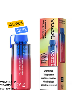 Vozol Neon Strawberry Watermelon 10000 PUFF