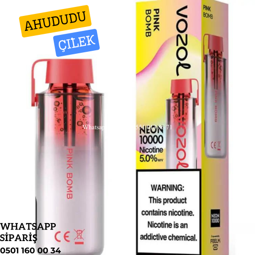 Vozol Neon Pink Bomb 10000 PUFF