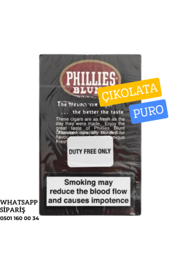 Phıllıes Blunt Chocalate (Çikolatalı) 1 Paket