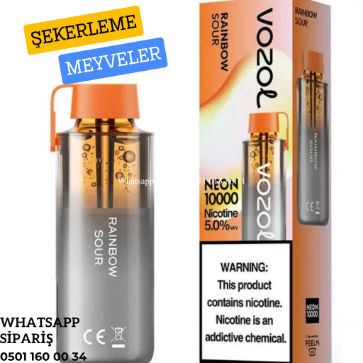 Vozol Neon Rainbow Sour 10000 PUFF
