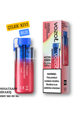Vozol Neon Frozen Strawberry Kiwi 10000 PUFF