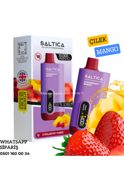 Saltica 10000 Ekranlı Puff Strawberry Mango