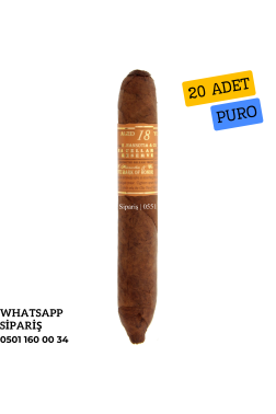 Gurkha Cellar Reserve 18 Year Edicion Especial Hedonism 20'li Puro Kutu