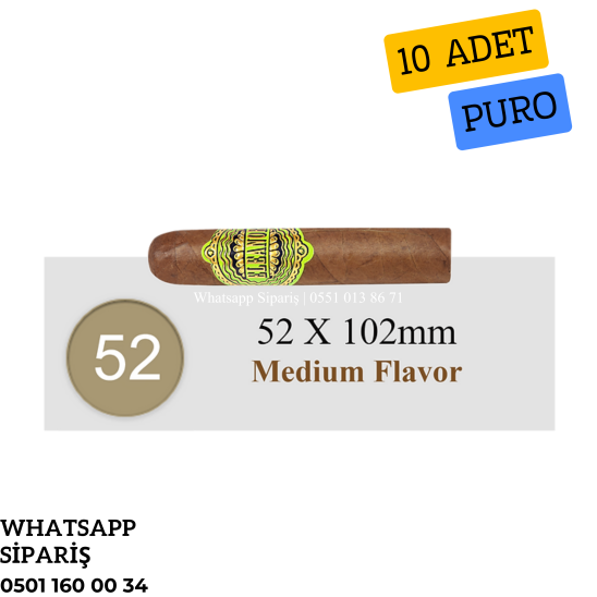 Eleanor No2 Petit Robusto - 10'lu Puro Paket