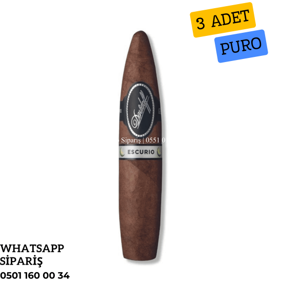 Davidoff Escurio Gran - 3'lü Puro Paket