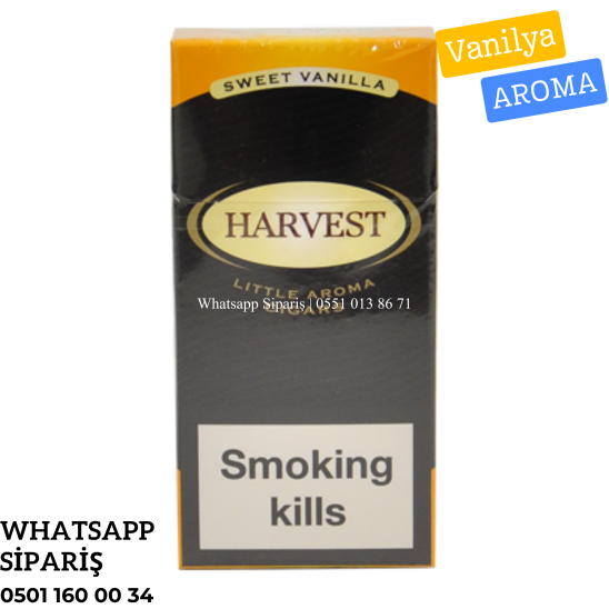 Harvest Vanilla (Vanilya) Sigara x10 Paket