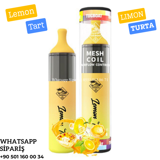 Lemon Tart Tek Kullanımlık 4500 Puffs