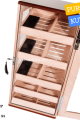 Puro Kutusu 5 Raflı Sedir Humidor