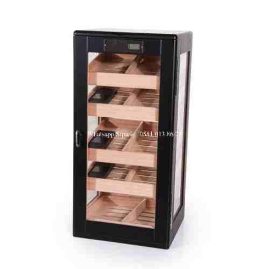 Puro Kutusu 5 Raflı Sedir Humidor