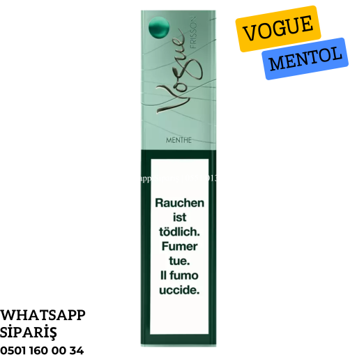 Vogue Menthe (Mentol) SüperSlim Sigara x10 Paket
