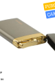 Parmida Tek Torch Pürmüz Gunmetal-Gold Metal Puro Çakmağı
