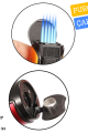 Lubinski 3lü Torch Gunmetal Metal Puro Çakmağı