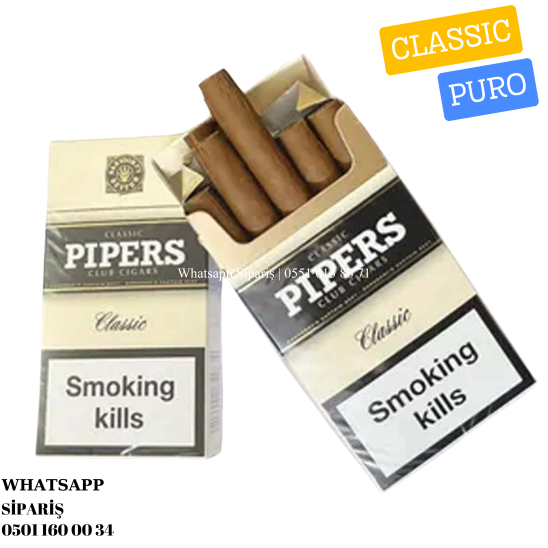 Pipers Club Classic Puro - 10's Paket