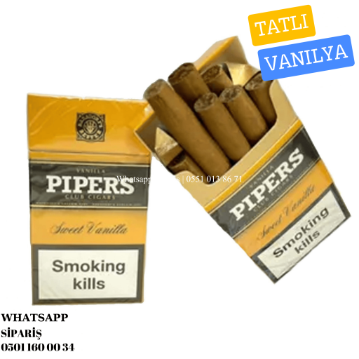 Pipers Club Sweet Vanilla Puro - 10's Paket
