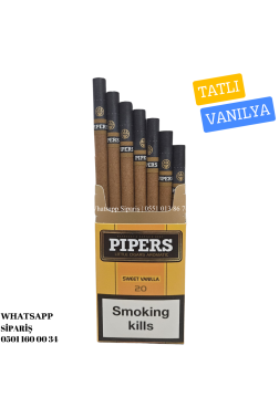 Pipers Sweet Vanılla Sigara - x10 Paket