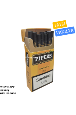 Pipers Sweet Vanılla Sigara - x10 Paket
