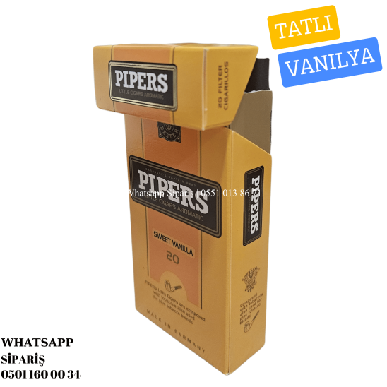 Pipers Sweet Vanılla Sigara - x10 Paket