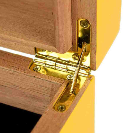 Cohiba Sarı Humidor Puro Kutusu ve Aksesuar Seti