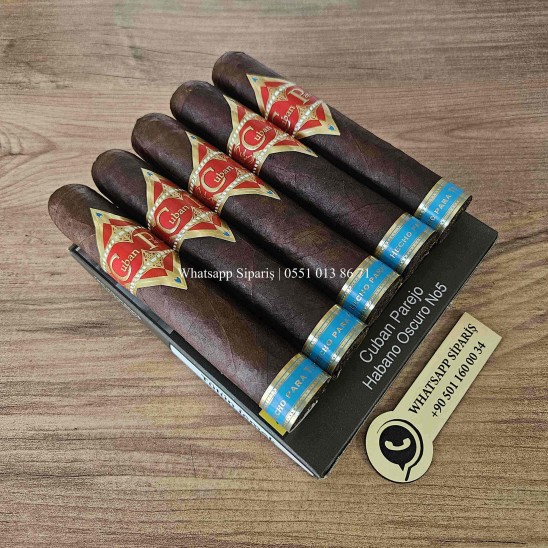 Cuban Parejo Habano Oscuro No5 - 5'li Puro Paket