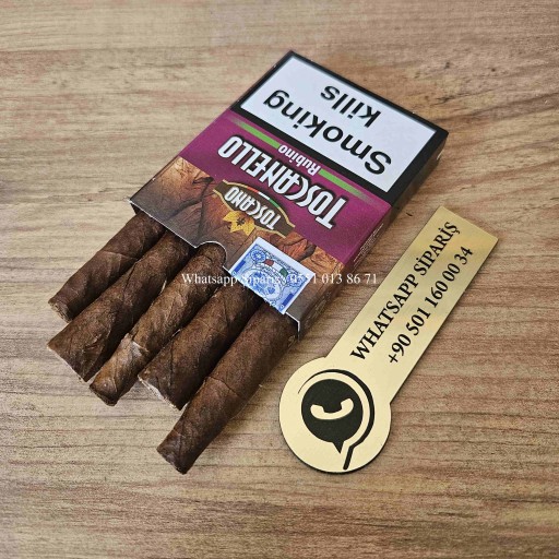 Toscanello Rubino - Elma ve Tarçın Aromalı x10 Paket