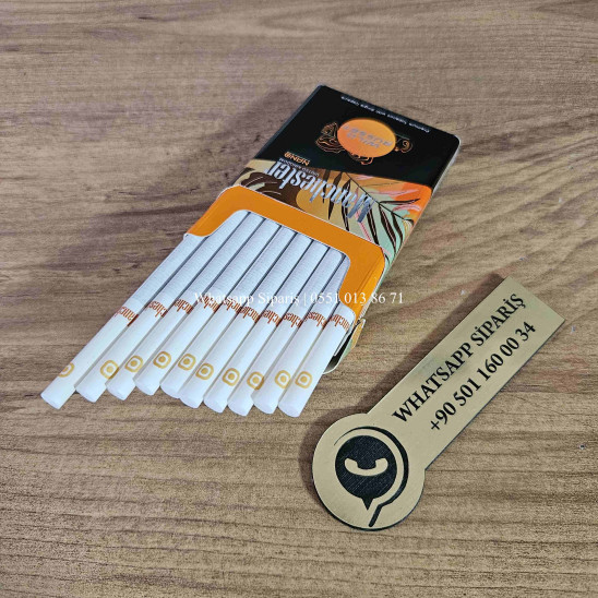 Manchester Nano Wild Russet  Slim Sigara (Portakal Aromalı) x10 Paket