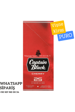 Captain Black Cherry (Vişne-Kiraz) 25'li Puro