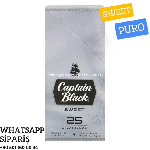 Captain Black Sweet (Aromatic) 25'li Puro