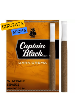 Captain Black Dark Crema ( Çikolata ) Puro x10 Paket