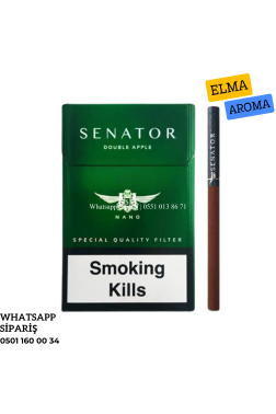 Senator Specıal Double Apple (Elma) Aroma Sigara x10 Paket