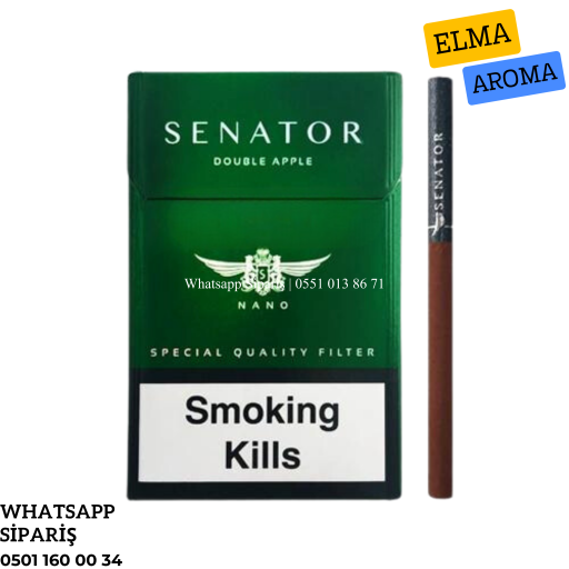 Senator Specıal Double Apple (Elma) Aroma Sigara x10 Paket