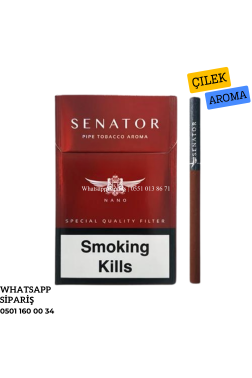 Senator Specıal Strawberry (Çilek) Aroma Sigara x10 Paket